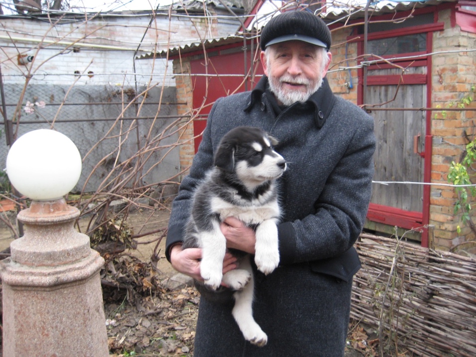 В. П. Литвак с сестрой Таймыра Алей