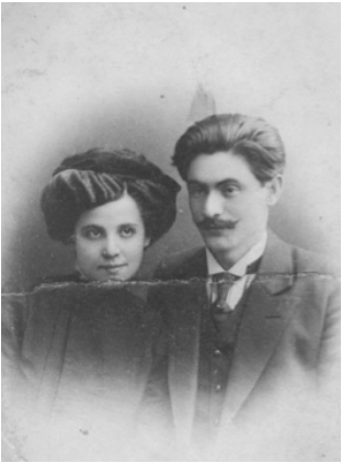 Софья Эммануиловна и Абрам Аронович, 1913 г.