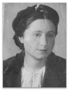 Зина, студентка университета, 1939 г.