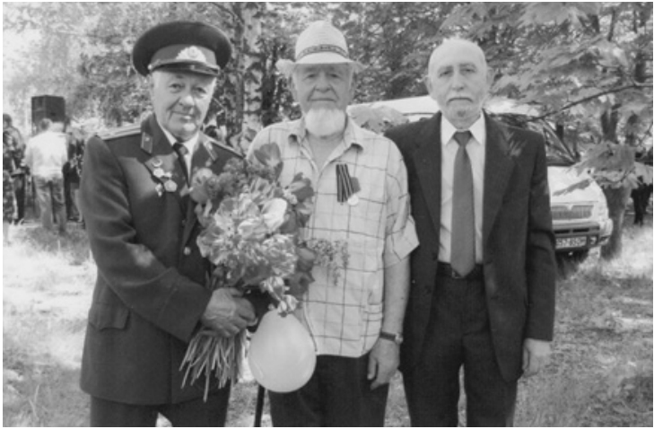 Виталий Янчишин, Качан Александр Феоктистович, Владимир Литвак, 9 мая 2010 г.