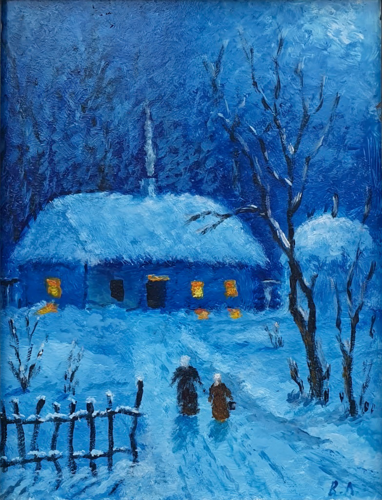 Зимовий пейзаж Володимира Літвака, робота 003