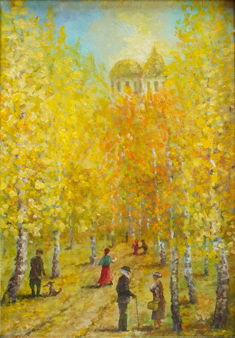 Осінній пейзаж Володимира Літвака, робота 018