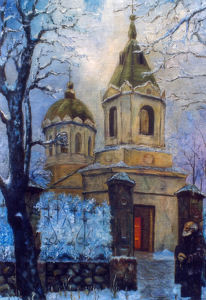 Зимовий пейзаж Володимира Літвака, робота 065