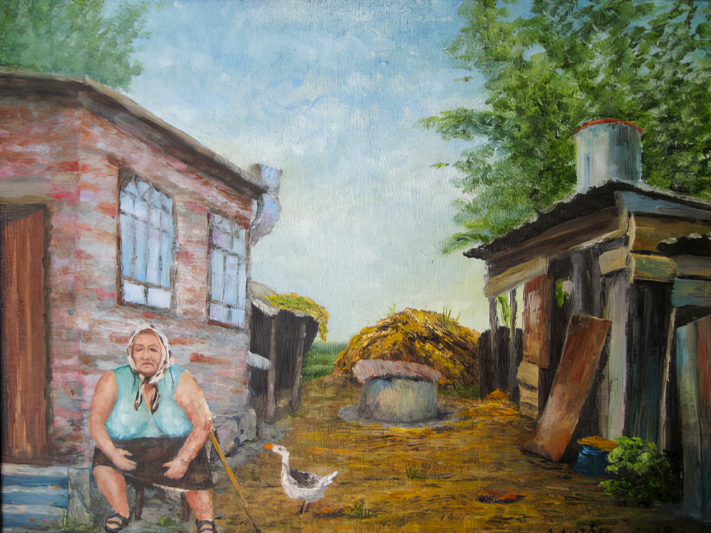 Жанрова сцена Володимира Літвака, робота 199