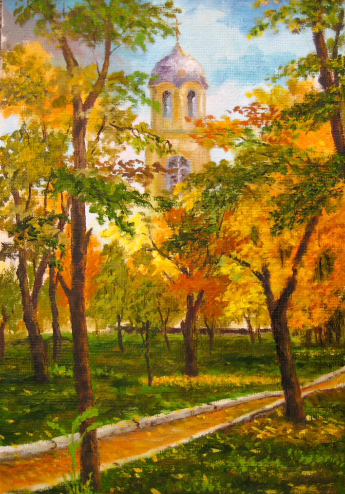 Осінній пейзаж Володимира Літвака, робота 327
