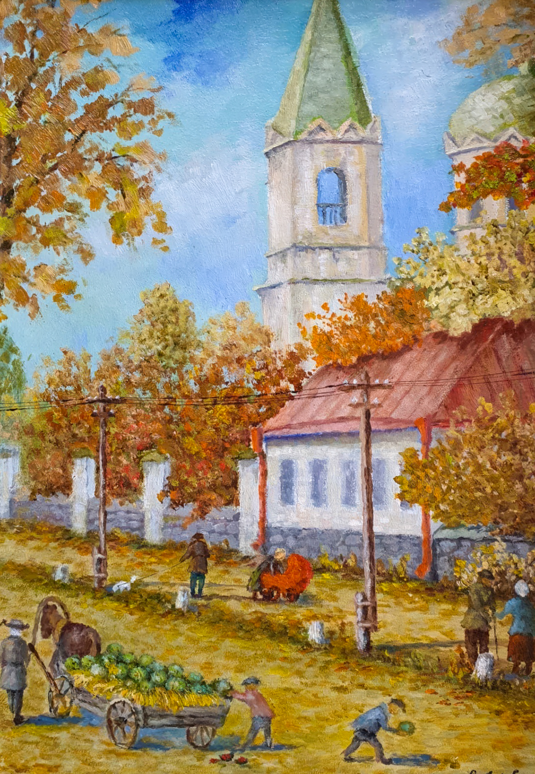 Осінній пейзаж Володимира Літвака, робота 382