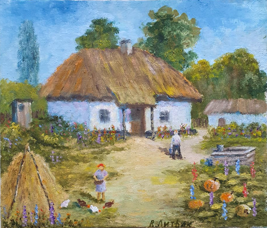 Жанровая сцена Владимира Литвака, работа 394